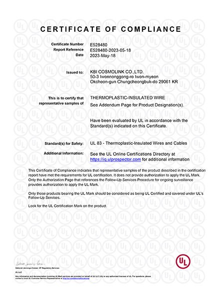 UL CERTIFICATE_E528480-20230518_UL83_THHW